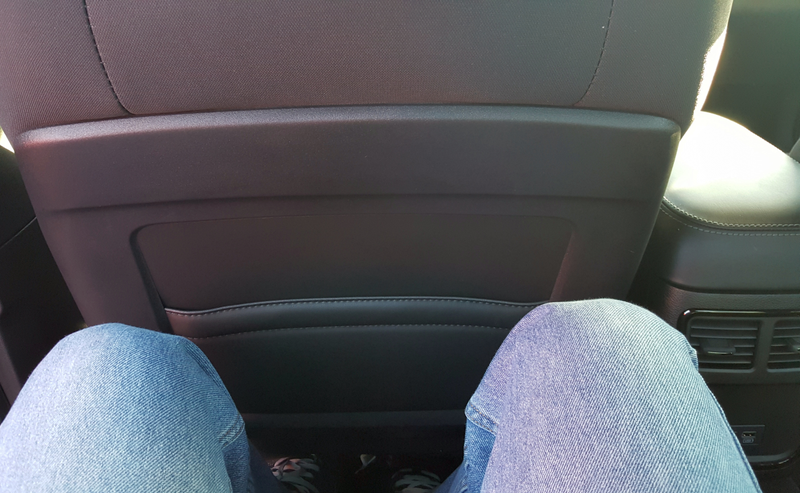 Lots of legroom at 5'11"